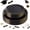 Black and Gold, variant on 60PCS Black Plastic Plates - Black Disposable Plates with Gold Rim for Halloween Party/Graduation - Include 30Pcs 10.25inch for Dinner and 30Pcs 7.5inch for Dessert