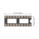 thumbnail image 2 of GOOHOCHY 6pcs ic enchufe soldado de soldadura de doble fila IC Adaptador 20 PIN Circuito integrado Socket, 2 of 7