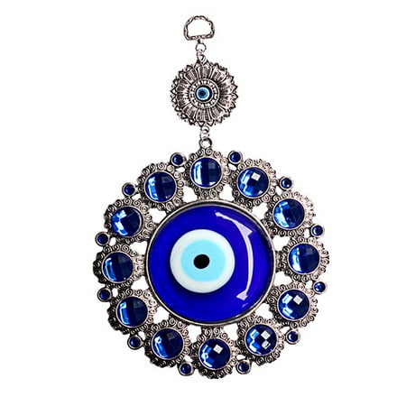 

Wall Eye Decoration Hanging Decor Lucky Amulet Blue Evil Home Ornament Luck Metal Pendant