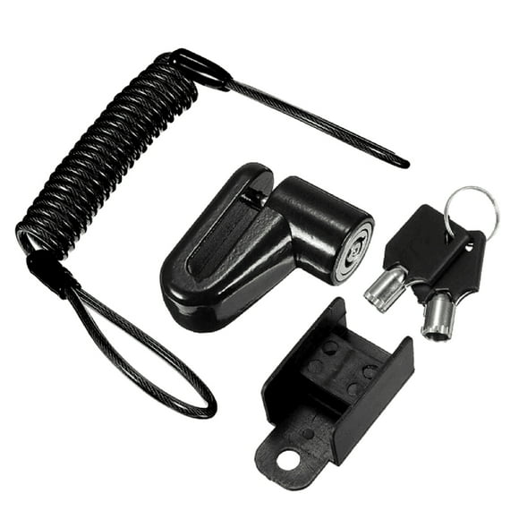 Abody Antivol Fil d'Acier Verrouillage Freins à Disque Roue Casier Remplacement pour Trottinette Électrique Mijia M365