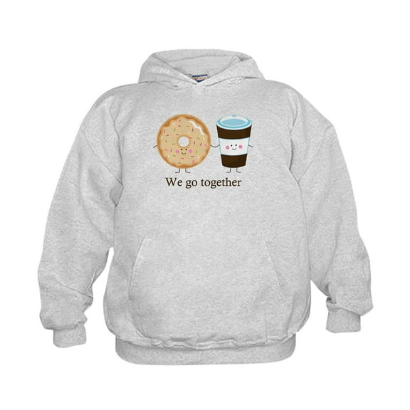 CafePress - We Go Together Like Coffee And Donuts Hoodie - Kids Hooded Sweatshirt, Classic Hoodie