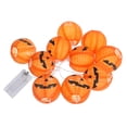 thumbnail image 1 of Amdohai 1.5 Meters/4.9Ft 10LEDs Pumkin Design String Lantern Light Constant Bright Mode 2 * AA Cell Operated for Halloween Party Home Decoration Present Gift, 1 of 8