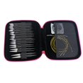 thumbnail image 3 of Black 2.75mm-10mm Crochet Hook Knitting Needles Set Interchangeable Portable Removable Sweater Circular Knitting Tools, 3 of 6
