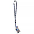 thumbnail image 1 of Sonic the Hedgehog Checkered Print Lanyard, 1 of 3