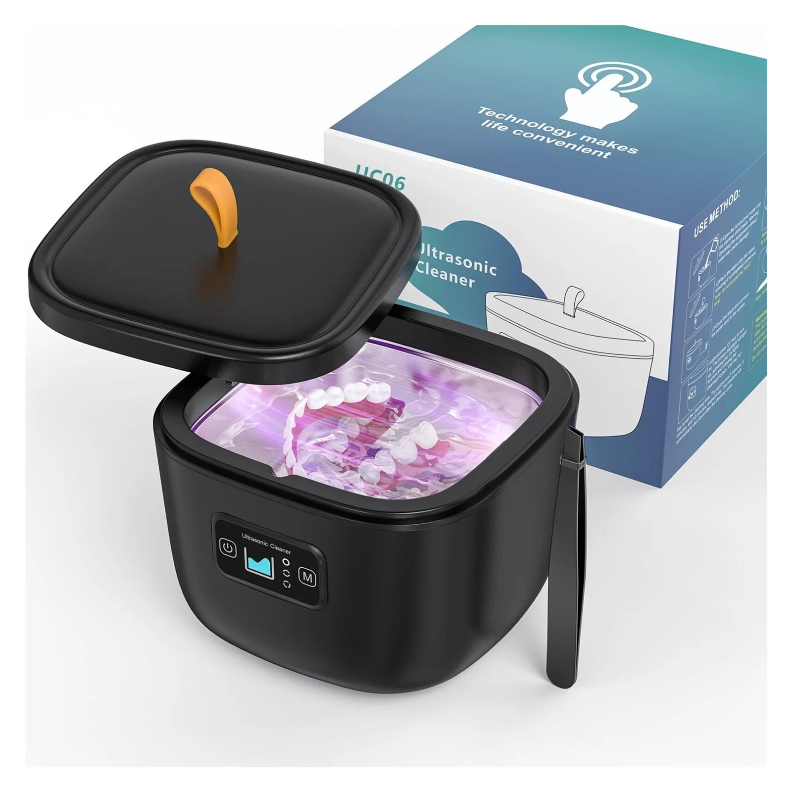 Ultrasonic Cleaning Machine Multi-function 42000h High Frequency Denture Cleaning Watch Jewelry Glasses Automatic Cleaner