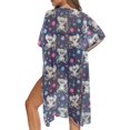 thumbnail image 5 of HELLHERO Polyester Bathing Suit Coverups for Vacation Long Free Size Bathing Suit Cover Up Koala, 5 of 6