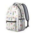thumbnail image 2 of Pioneer Flower Floral Print Pattern Backpack for School, Cute School Bag with Adjustable Shoulder Straps and Padded Back, 15.3"x11"x7.1", 2 of 5