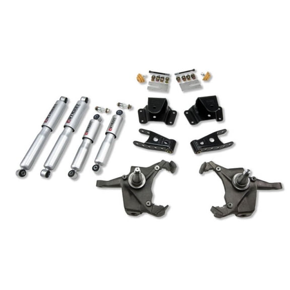 Belltech LOWERING KIT WITH SP SHOCKS Fits select: 1975-1986 CHEVROLET C30, 1975-1986 GMC C3500
