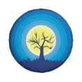 thumbnail image 1 of 14'' Blue Night Jungle Tire Cover, Universal Spare Wheel Covers, Dust-Proof, Water-Proof, Sun-Proof and Corrosion-Proof, 1 of 9