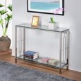 thumbnail image 3 of Table de console chromé/verre, 3 of 3