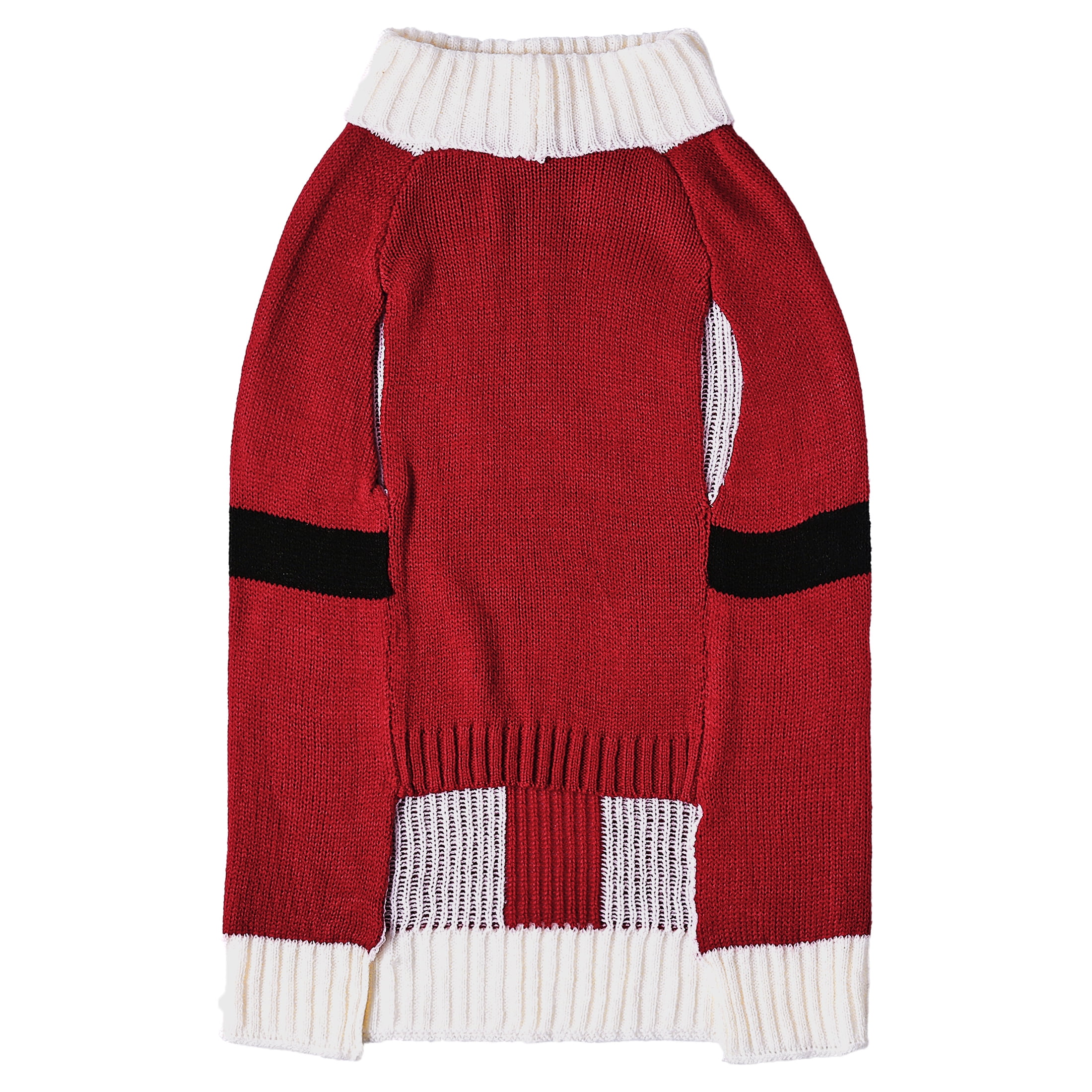 Vibrant Life Holiday Pet Sweater for Dogs, Santa, Red, Medium