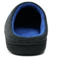 thumbnail image 2 of Men's Comfort Two-Tone Memory Foam Mule Slippers Plush Lined House Shoes Size, 2 of 5