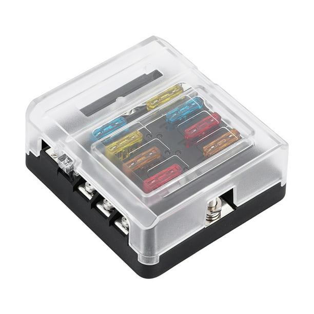 Bloque De Fusibles Soporte De La Caja De Fusibles Caja De Fusibles De 6 Vias Bloque De Fusibles De 6 Vias 6 Vias 12v 24v Distribucion De Energia Del Automovil Caja Anggrek Otros