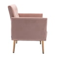 thumbnail image 5 of Accent  Chair  ,leisure single sofa  with Rose Golden  feet, 5 of 7