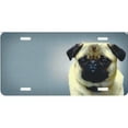 thumbnail image 1 of Pug Offset Photo License Plate, 1 of 2