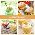 thumbnail image 5 of 200Pcs Dessert Sticks Party Fruit Picking Sticks Bamboo Cocktail Sticks Bamboo Cocktail Picks, 5 of 6