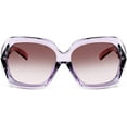 thumbnail image 3 of FEISEDY Crystal Square Women Sunglasses Luxury Diamond Thick Frame Ladies Shades B2708, 3 of 14