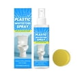 thumbnail image 2 of Plastic Cleaning Spray 100ml, Multi Surface Cleaner for Air Conditioner Refrigerator Toilet Sink Bathtub Tile and Appliances, Removes Yellowing Dirt and Grime, Includes Cleaning Sponge, 2 of 7