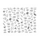 thumbnail image 1 of Guardurnaity Pegatinas para uñas, calcomanías en relieve 3D, impresión de deslizadores de belleza para manicura, decoración DIY, adhesivo, accesorios de Juegos de manicura WG253 Guardurnaity CE012223-17B, 1 of 5