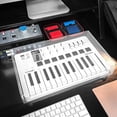 thumbnail image 2 of Musiin 25 Keys MIDI Controller Keyboard Acrylic Cover Compatible With Arturia MiniLab 3, Transparent Material,Reserved Wire Groov, 2 of 6
