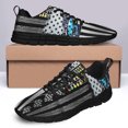 thumbnail image 4 of Drag Racing Running Shoes Sneakers Mesh Black Size 10.5, 4 of 5