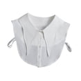 thumbnail image 4 of Cuellos falsos, camisetas cortas para salir de noche, regalos para mujeres y niñas, uso diario, 4 of 8