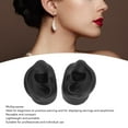 thumbnail image 4 of Silicone Ear Model, 1 Pair  Left Right Soft Human Ear Model Flexible Reusable Multifunctional Portable  Ear  Practice for Jewelry Earring Display, 4 of 8