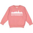 thumbnail image 2 of Inktastic San Francisco California Skyline Ca Cities Toddler Sweatshirt, 2 of 4