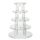 thumbnail image 1 of Soporte acrílico para cupcakes, soporte para servir pasteles, soporte para pasteles escalonado, soporte para postres escalonado 5 niveles, 1 of 9