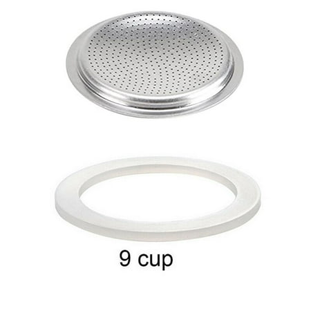 

Mingyiq Replacement Gasket Seal for Coffee Espresso Moka Stove Pot Top Silicone Rubber