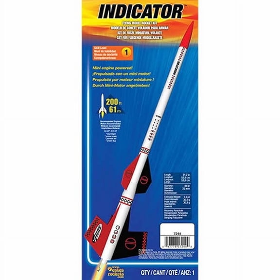 Estes 7244 Indicator Mini Kit Rocket