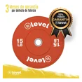 thumbnail image 4 of Par DISCO OLIMPICO LEVEL FITNESS 15LBS, 4 of 4