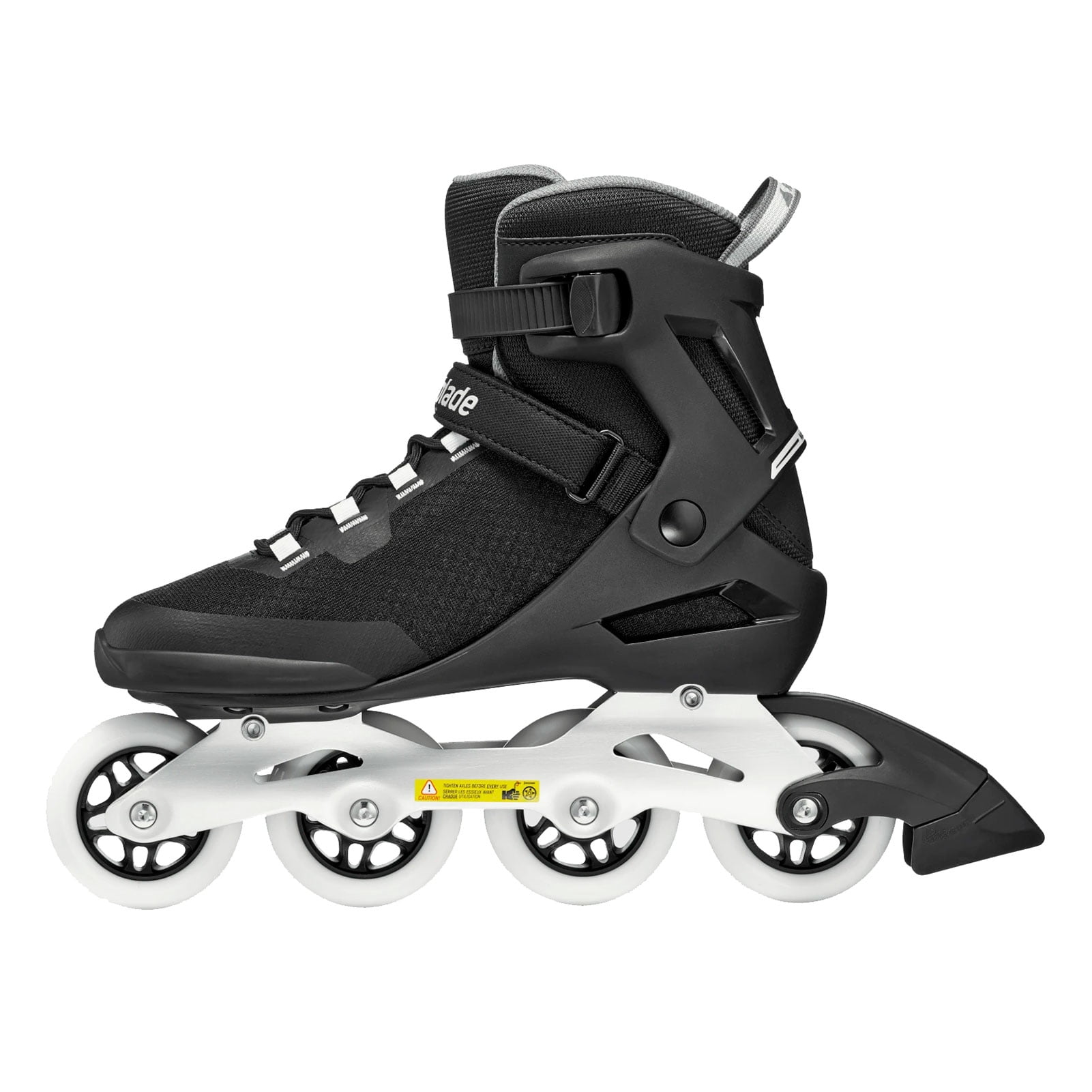 ROLLERBLADE Men's Macroblade 80 Black/Gray Skates, Size: 11/11.5