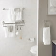 thumbnail image 4 of Wall Mount Spring Loaded Toilet Paper Holder Easy Install Bathroom Accessory New, 4 of 6