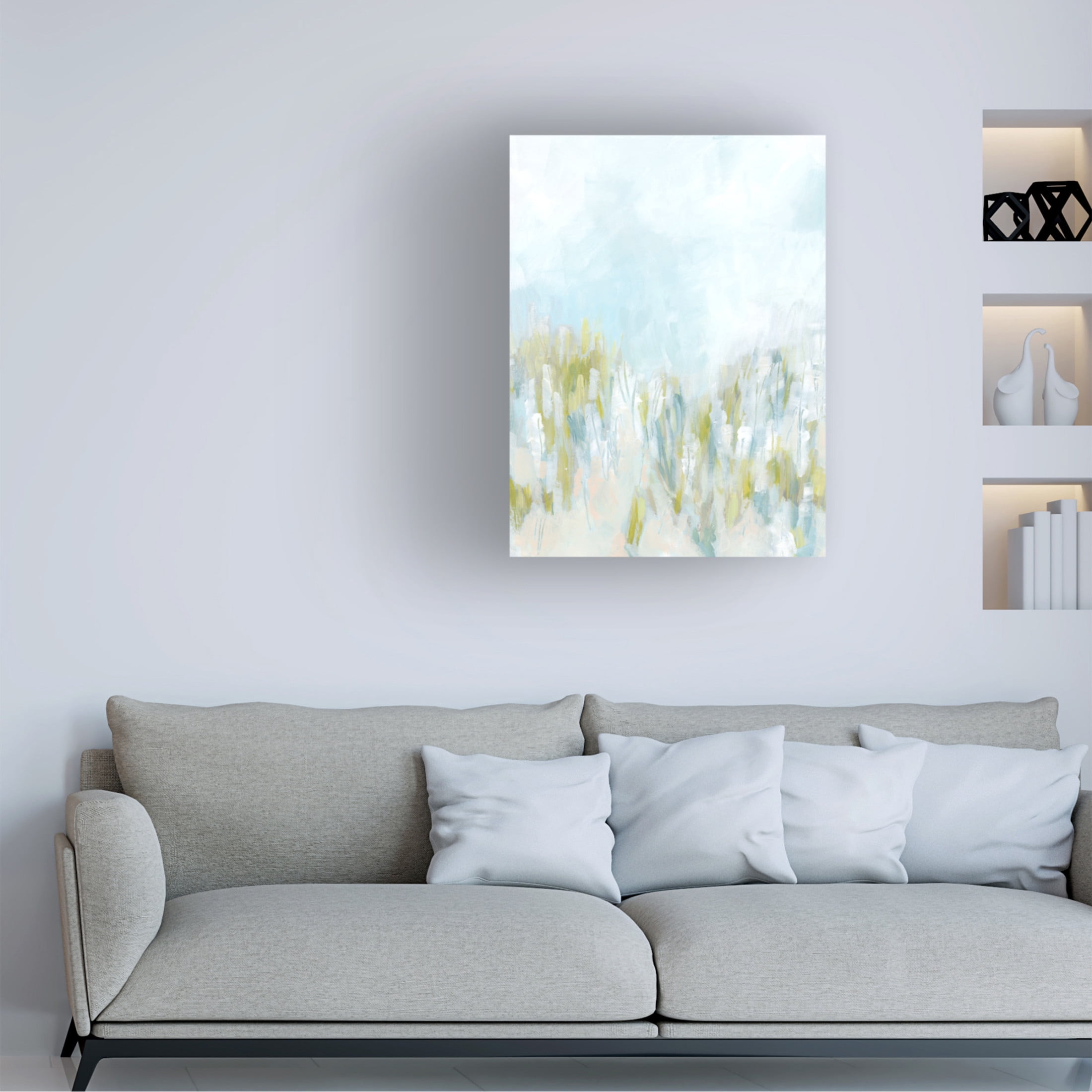 Trademark Fine Art June Erica Vess  Sea Grasses I Canvas Wall Art