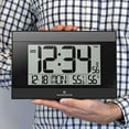 thumbnail image 3 of Marathon CL030052BK Atomic Wall Clock Black, 3 of 3