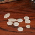 thumbnail image 1 of 9 Pcs Saxophone Key Buttons Inlays for Alto Tenor Soprano Sax Replacement Parts Beige, 1 of 9