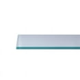 thumbnail image 3 of Milan 30"x 60" White Glass Top with Flat Polished Edge and Safety Corners, 3 of 3