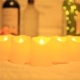 thumbnail image 4 of Kearding Luz LED de cadena de velas sin llama con luz blanca cálida Luz de cadena integrada Velas LED parpadeantes alimentadas por USB Decoración para Iluminación navideña Numero 3, 4 of 6