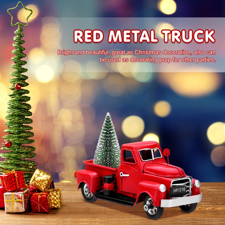 Grinch Metal Truck