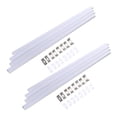 thumbnail image 4 of 8 Sets Led Channel System Kit U Shape Aluminum Housing Track For Strip Light, 4 of 8