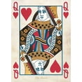 thumbnail image 2 of Sandro, Ferrari 24x32 White Modern Wood Framed Museum Art Print Titled - Queen of Hearts, 2 of 4