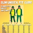 thumbnail image 3 of Funziez! Dinosaur Slim Fit Unisex Union Suit Costume - Adult Halloween - L, 3 of 6