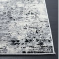 thumbnail image 3 of SAFAVIEH Jasper Francesca Abstract Overdyed Area Rug, Black/Ivory, 5'3" x 7'6", 3 of 8