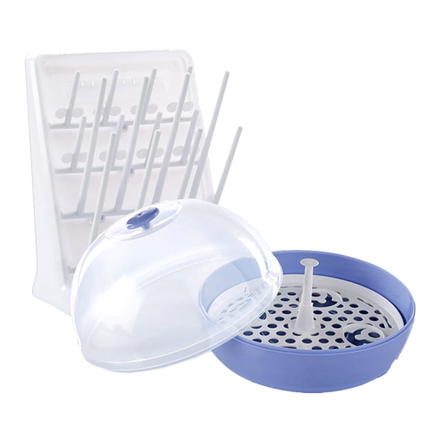 Paquete Esterilizador Nuby y Escurridor 2pz