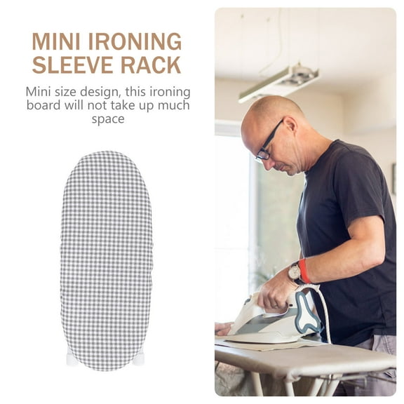 WRITWAA Foldable Multi-Color Ironing Board with Stable Support for Home and Tabletop Use, Breathable for Easy Ironing
