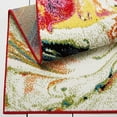 thumbnail image 4 of Home Dynamix Splash Avant Contemporary Abstract Area Rug, White/Pink, 5'2" Round, 4 of 7