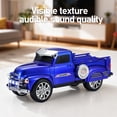 thumbnail image 5 of WS-558 CoolPickupTruckDesignReplicaSpeaker,Portable Wireless Car model Bluetooth Speaker with HD Sound, TWS, FM Radio, USB/TF Playback, LED Party Light, Built-in Microphone, Surprise Gift (Black), 5 of 7
