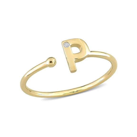 Everly Women's Diamond 10k Yellow Gold Ring