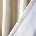 thumbnail image 3 of SAFAVIEH Betra Glam Grommet Curtain Window Panel, 52" x 96", Beige, 3 of 4